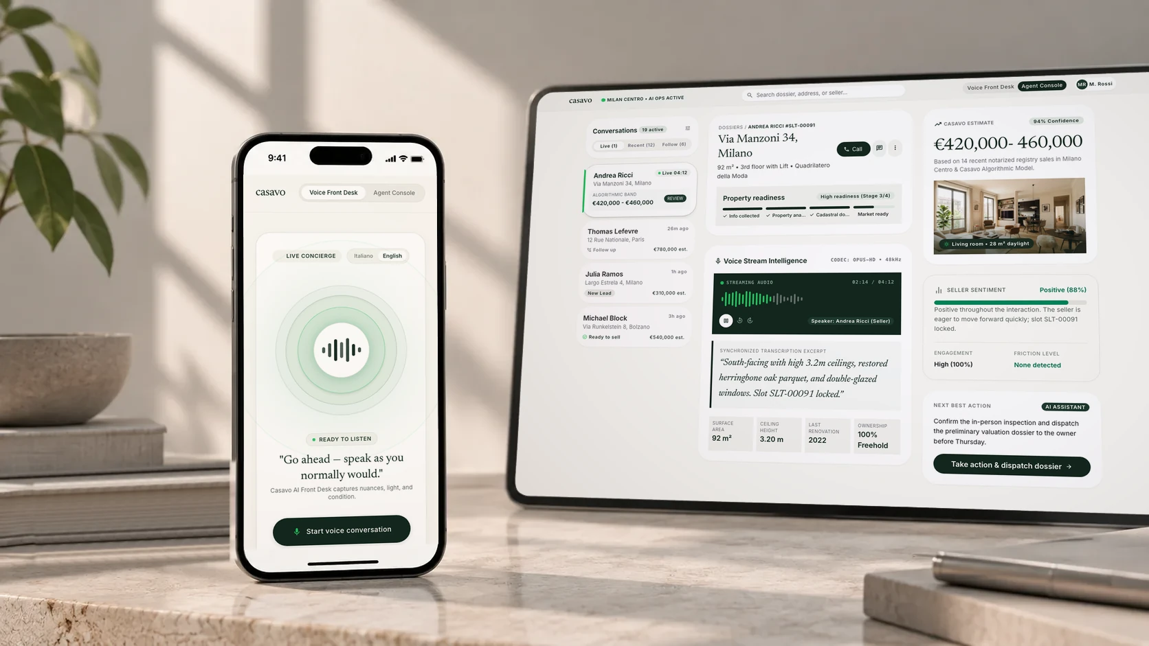 Voice AI Agent for Proptech